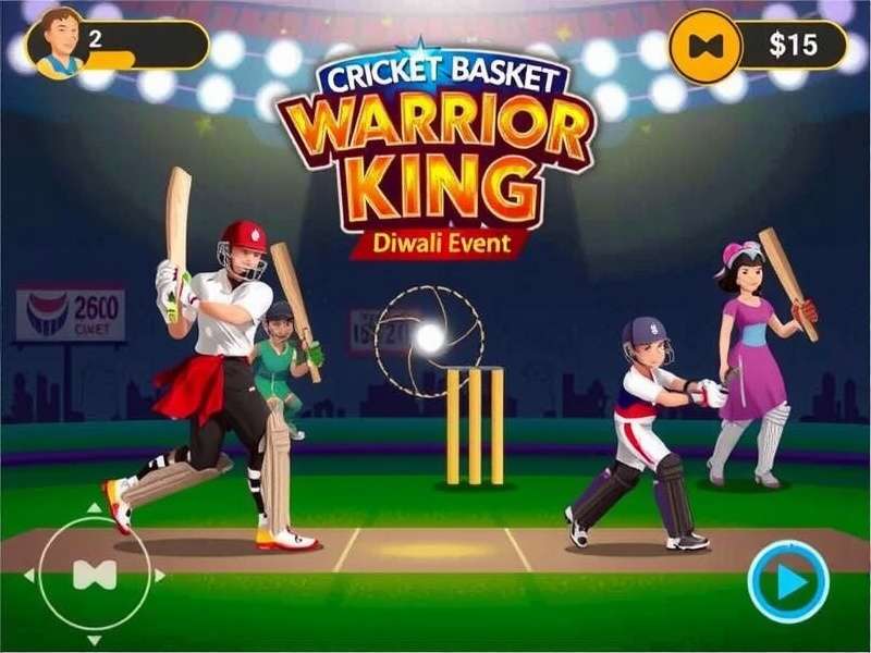 Cricket Basket Warrior King Game Screenshot